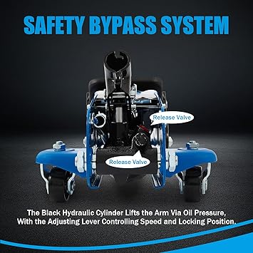 GAOLLY 2.5" Low Profile Heavy-Duty Car Jack🚗